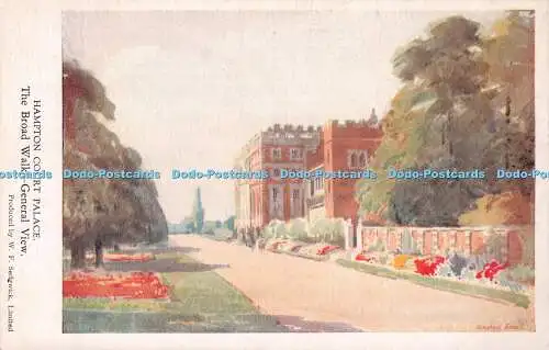 R511499 Hampton Court Palace The Broad Walk Gesamtansicht W F Sedgwick Tunstall S