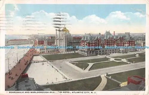 R511504 N J Atlantic City Blenheim Hotel Boardwalk and Marlborough P C D Geo A M