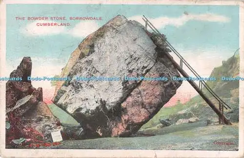 R511580 Cumberland Borrowdale The Bowder Stone G D und D L