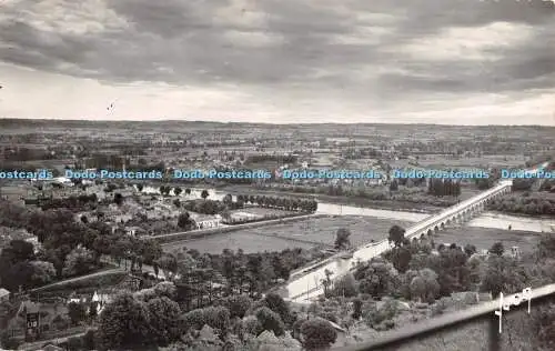 R513784 Agen L et G Vue des Coteaux La Garonne et le Pont Canal Yvon RP