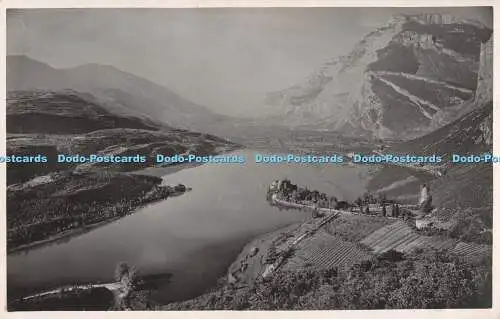 R511590 Gruppo di Brenta Castel Toblino e Lago Perutz Fotomateriale Leo Baehrend