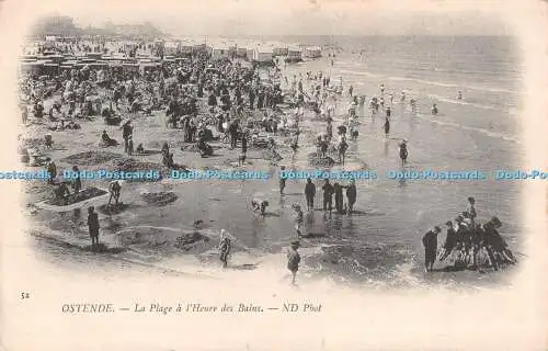 R510093 Ostende La Plage a l Heure des Bains ND Phot