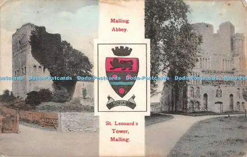 R510106 Malling Abbey St Leonard Tower M D A Multi View 1906