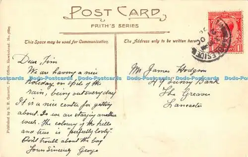 R510133 Hawkshead Old Arch S E Garnett Friths Series No 38825