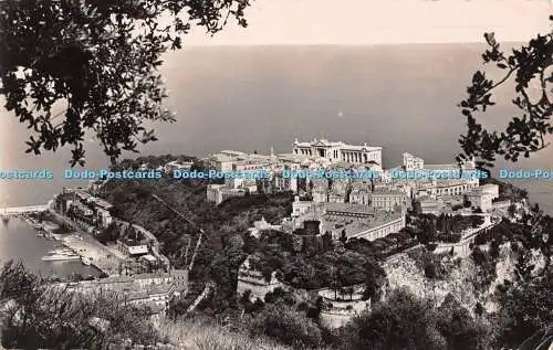 R510159 Monaco Vue sur le Rocher et le Port de Monaco S E P T RP 1953