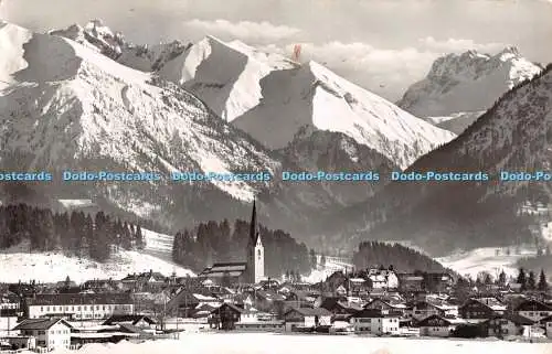 R510179 Wintersportplatz Oberstdorf Kratzer Franz Milz 1953