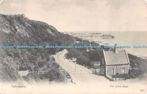 R511723 Folkestone The Lower Road J Davis Victoria Serie 1905