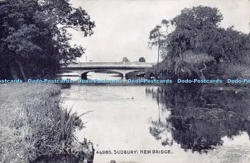 R511753 Sudbury New Bridge Photochrom Wedgwood Serie 1914