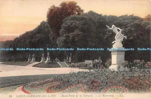 R513981 Saint Germain en Laye Rond Point de la Terrasse Le Rosarium LL 34
