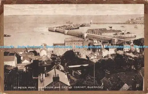 R513985 Guernsey St Peter Port Harbour and Castle Cornet