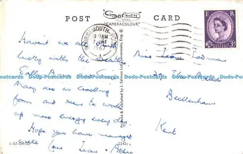 R510286 A New Forest Cottage J Salmon Cameracolour 1967