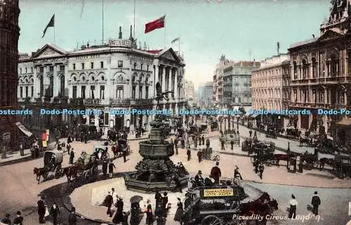 R514025 Piccadilly Circus London Brown and Rawcliffe 1911