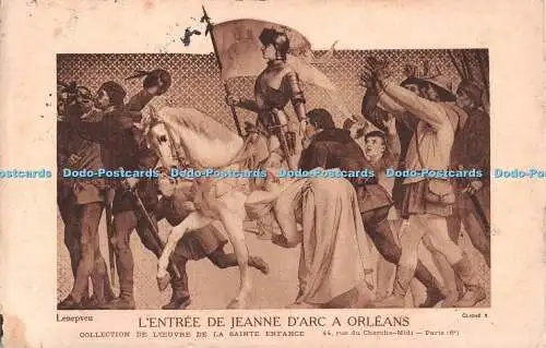 R510318 L Entree de Jeanne D Arc a Orleans Lenepveu Collection de L Oeuvre de la