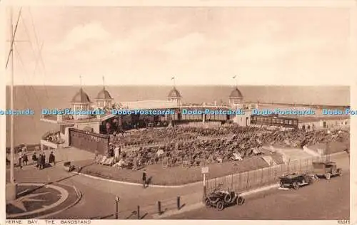 R514042 Herne Bay The Bandstand 63045 Photochrom