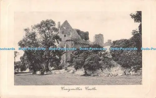 R510339 Craigmillar Castle W R und S Reliable Series