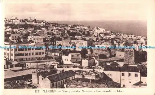 R514083 212 Tanger Vue prise des Nouveaux Boulevards LL Levy et Neurdein Reunis