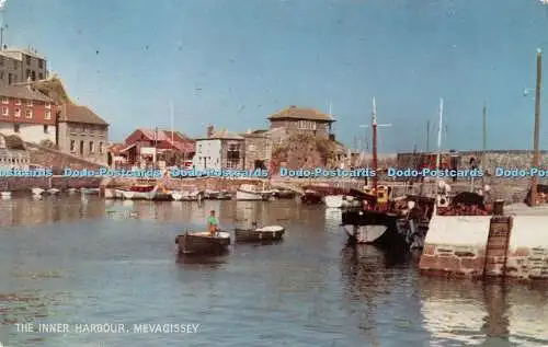 R511886 Mevagissey The Inner Harbour J Salmon Cameracolour