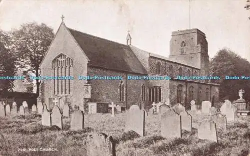 R514106 2951 Holt Church G W Middleton Starling Sepio Serie