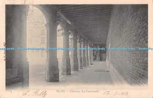 R510450 Blois Chateau La Colonnade B F 1903