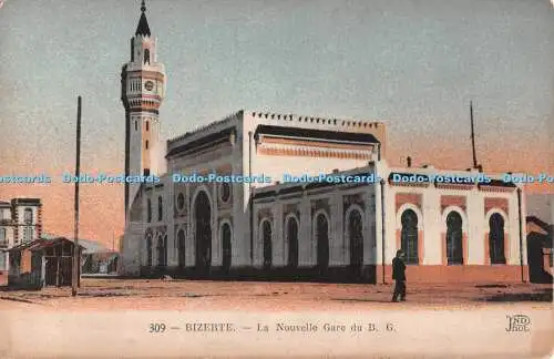 R510464 Bizerte La Nouvelle Gare du B G Neurdein Freres ND Phot