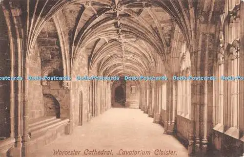 R511974 Worcester Cathedral Lavatorium Cloister F Frith No 862 B Worcs