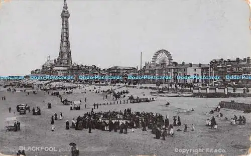 R514196 Blackpool F F D und D 1908