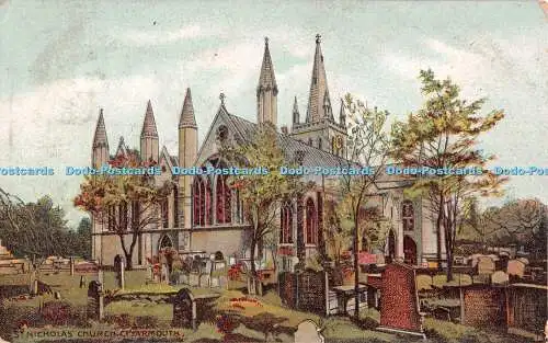 R511991 Gt Yarmouth St Nicholas Church S Hildesheimer No 601 1907