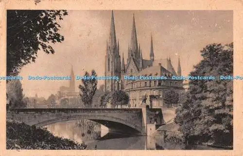 R514224 14 Straßburg Eglise Saint Paul et Cathedrale Felix Luib 1930