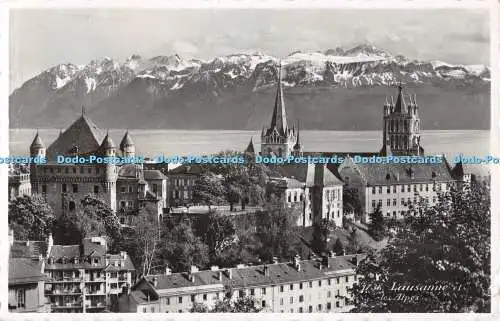 R514270 1736 Lausanne et les Alpes Art Perrochet and Phototypie S A