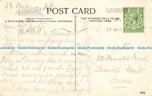 R514300 Grand Parade from Wish Tower Eastbourne S V J Welch 1915