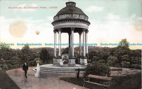 R514304 Fountain Roundhay Park Leeds The Star Serie G D und D