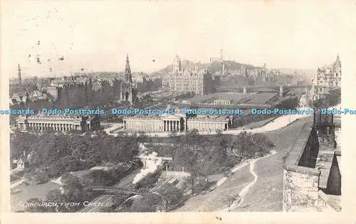 R514330 Edinburgh von Castle 1912