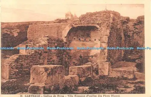 R514349 18 Carthage Colline de Byrsa Villa Romaine Fouilles de Peres Blancs Muse