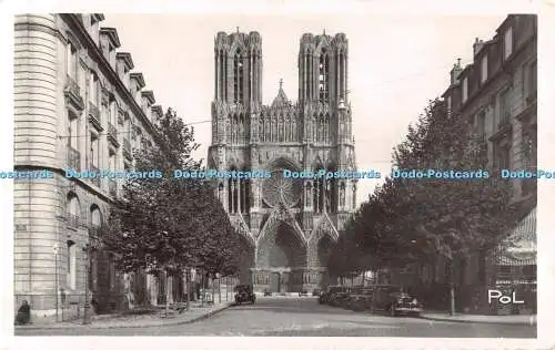 R514350 La Ville Renaissante 10 Reims La rue Libergier vers la Cathedrale POL Ja