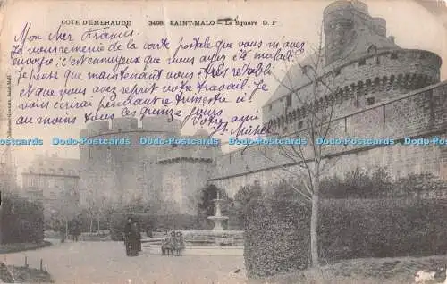 R514353 Cote dEmeraude 3498 Saint Malo Le Square G F Collection Germain 1905