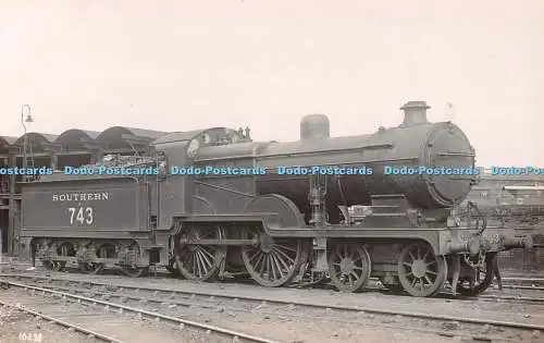 R512138 Lokomotive Southern No A 743 The Locomotive Publishing F Moore Railway