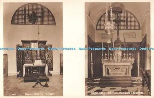 R514427 Nonnenaltar Retro Chor Hochaltar der Pfarrkirche Mehrfachansicht