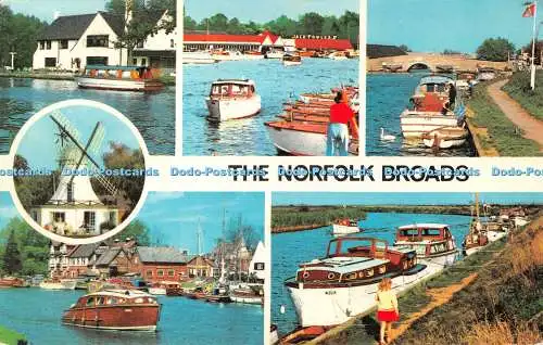 R514454 The Norfolk Broads Colourmaster International Precision PLC13868 1976 Mu