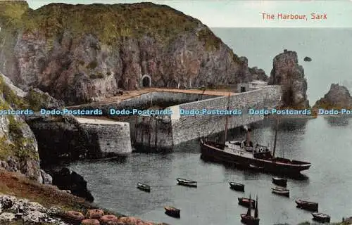 R514534 Sark der Hafen Postkarte