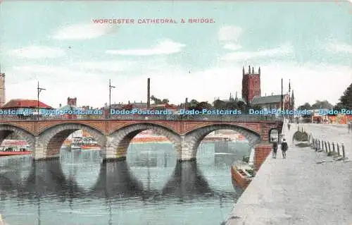 R512347 Worcester Cathedral and Bridge G D und D L The Star Series