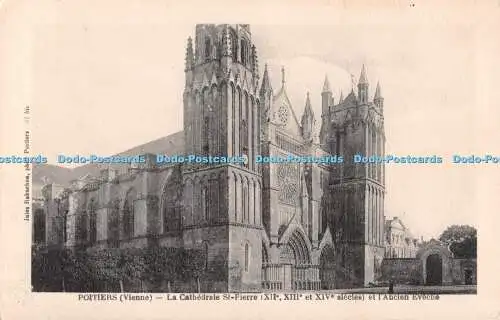 R512391 Poitiers Vienne La Cathedrale St Pierre Et l Ancien Eveche Jules Robucho