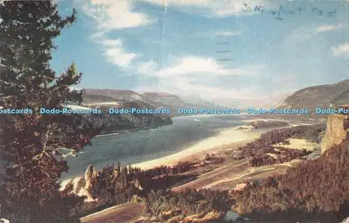 R514630 Columbia River Aufgenommen in der Nähe von Rooster Rock Wesco Mike Roberts 1950