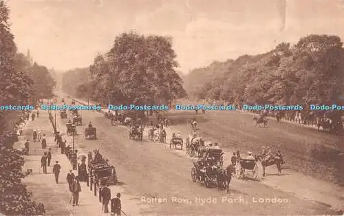 R514644 London Hyde Park Rotten Row National Series