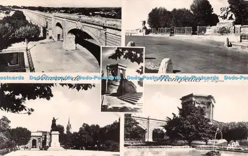 R514646 Souvenir de Montpellier Le Peyrou Aqueduc Entree du Peyrou Chateau d Eau