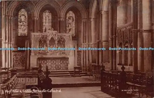 R514654 Rochester Cathedral High Altar and Sedilia RP