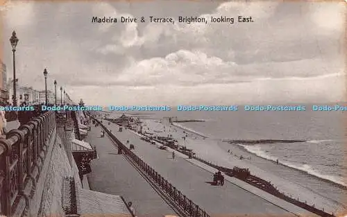 R514655 Brighton Madeira Drive and Terrace Looking East Thos Domby