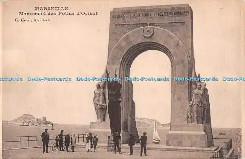 R512508 Marseille Monument des Poilus dOrient G Castel