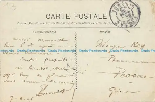 R512512 L P Marseille La Corniche Anse du Prophete 1906