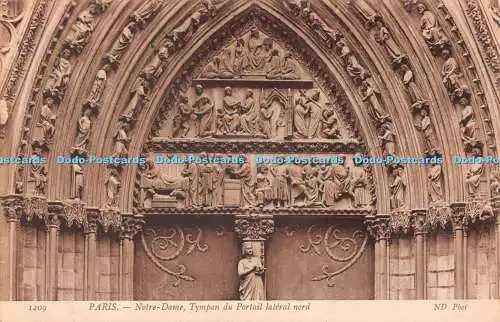 R514735 Paris Notre Dame Tympan du Portail lateral nord ND Phot