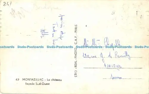R512577 49 Monbazillac Le Chateau Fassade Sud Ouest RP C A P Paris